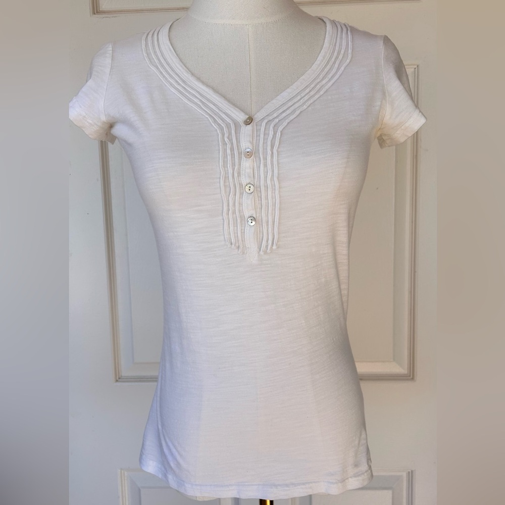 Kuhl Brand Women’s Cap Sleeve V-Neck Tee Size Small